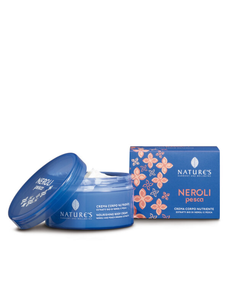 Neroli Pesca Crema Corpo Nutriente - Idratante con Estratti Bio