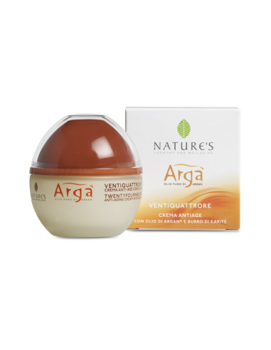 Argà Crema Ventiquattrore Antiage con Olio di Argan Bio - 50ml