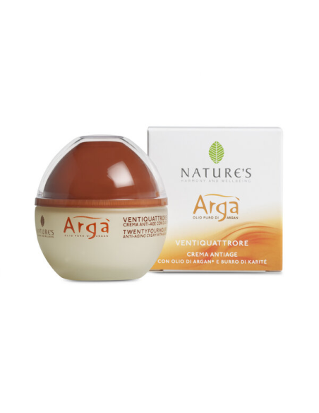 Argà Crema Ventiquattrore Antiage con Olio di Argan Bio - 50ml