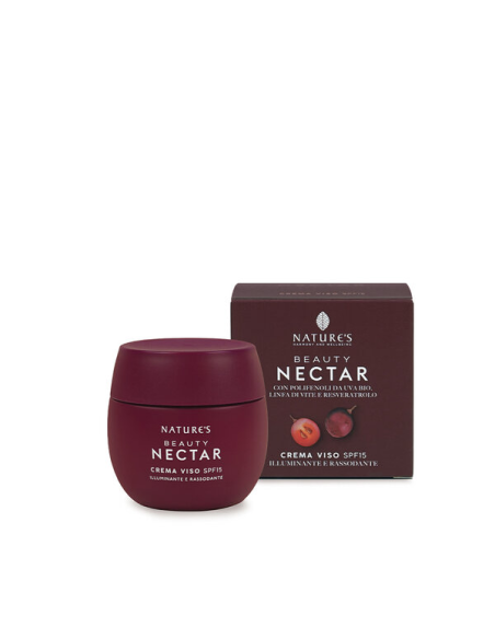 Beauty Nectar Crema Viso SPF 15 | Illuminante e Rassodante Beauty Nectar Crema Viso SPF 15 | Illuminante e Rassodante