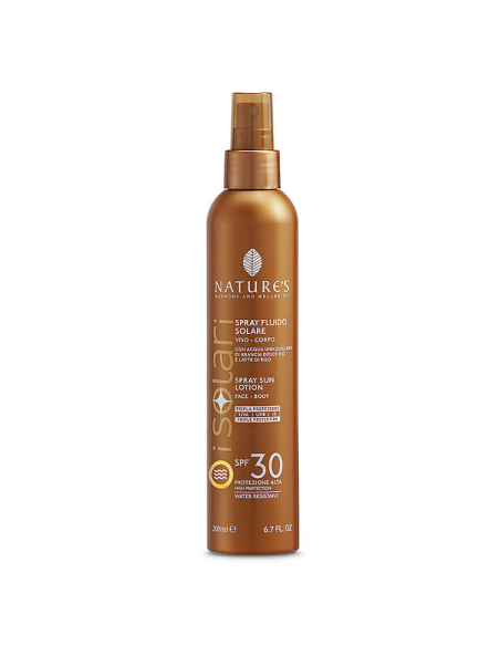 Spray Fluido Solare SPF 30 - Protezione solare bio | Bioessenza Spray Fluido Solare SPF 30 - Protezione solare bio | Bioessenza