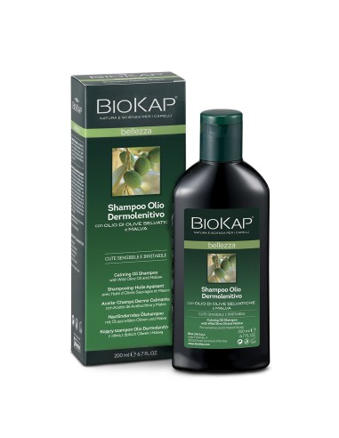 Shampoo Olio Dermolenitivo Bio per Cuoio Capelluto Sensibile