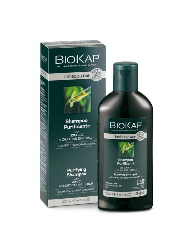 Shampoo Purificante BioKap Bellezza Bio - Contro Prurito e Forfora