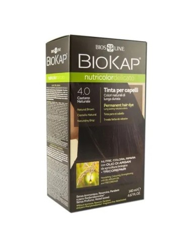 Tinta Capelli Castano Naturale 4.0 | Biokap Nutricolor Delicata