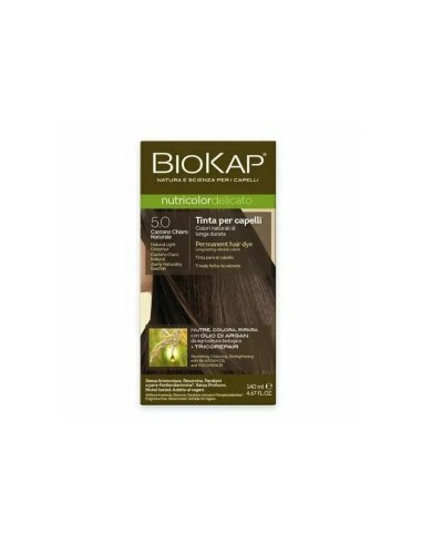 Tinta Capelli Biokap Nutricolor Delicato 5.0 - Castano Chiaro naturale