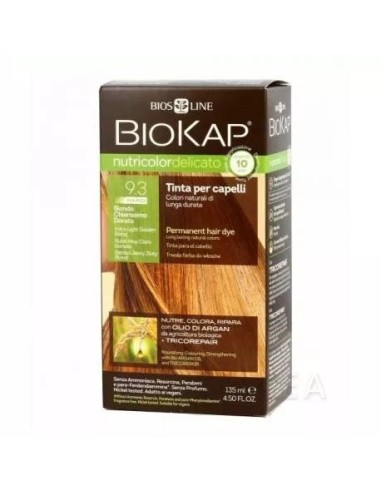 Biokap Nutricolor Delicato Rapid 9.3 Biondo Chiarissimo Dorato - Tinta