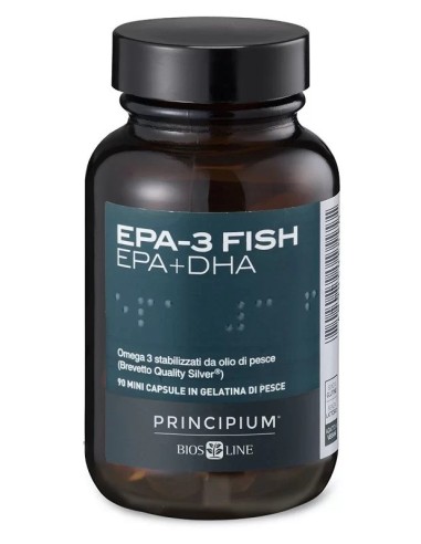 Principium EPA-3 Fish - Integratore di Omega 3 90 Capsule | Bioessenza