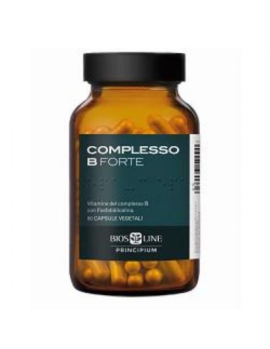 Principium Complesso B Forte - 60 Capsule | Integratore di Vitamine B