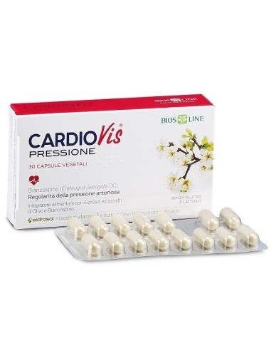 BIOSLINE CARDIOVIS PRESSIONE - 30 Capsule | Regolazione Pressione