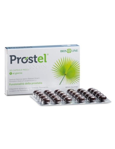 BIOSLINE PROSTEL - 30 Capsule | Supporto per la Prostata e Protezione