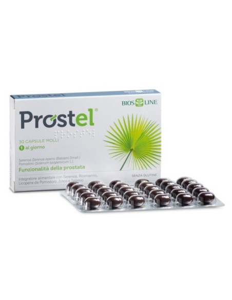BIOSLINE PROSTEL - 30 Capsule | Supporto per la Prostata e Protezione