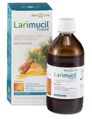 Biosline Larimucil Tosse Bambini Sciroppo 175 ml