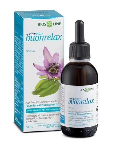 BIOSLINE VITACALM BUON RELAX GOCCE 50 ML - Rilassamento e riposo