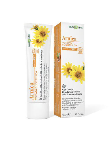 Bios Line Arnica Pomata Eudermica Bio 50 Ml - Sollievo Naturale