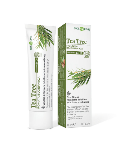 Bios Line Tea Tree Pomata Eudermica Bio 50 Ml - Protezione Naturale