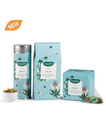 Tisana Relax – Melissa, Camomilla e Passiflora