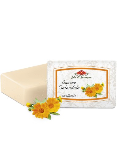 Sapone Emolliente alla Calendula per Pelli Sensibili | Bioessenza.it