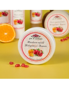 Maschera Capelli Melograno e Arancio - Nutriente e Lucentezza Naturale