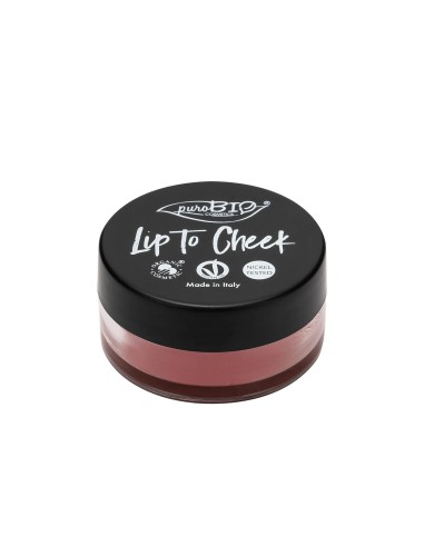Lip to Cheek - Blush e Rossetto Crema Bio | 2-in-1 Pratico e Naturale