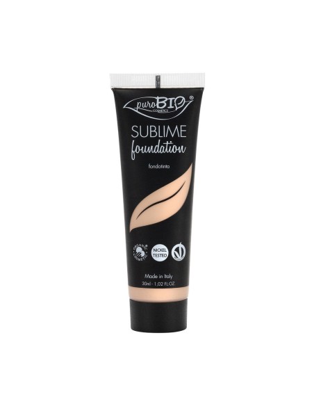 PuroBIO Sublime Fondotinta Fluido – Alta Coprenza, Finish