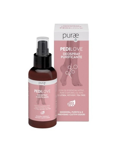 Purae Pedilove Deospray Purificante – Freschezza Naturale per i Piedi Purae Pedilove Deospray Purificante – Freschezza Naturale per i Piedi