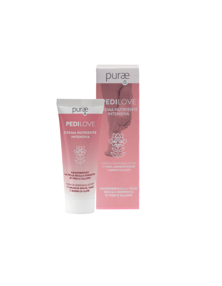 Crema Nutriente Piedi Purae Pedilove – Idratazione Intensiva 75 ml