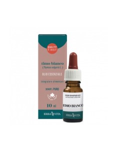 Olio Essenziale Timo Bianco 10 ml – Erba Vita | Respirazione Naturale