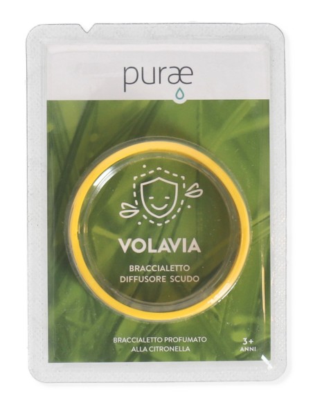Volavia Braccialetto Scudo Diffusore | Protezione Naturale Anti-Zanzar
