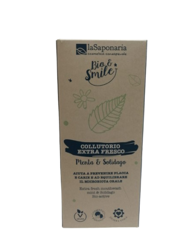 Collutorio Menta e Solidago La Saponaria | Collutorio Naturale Extra F