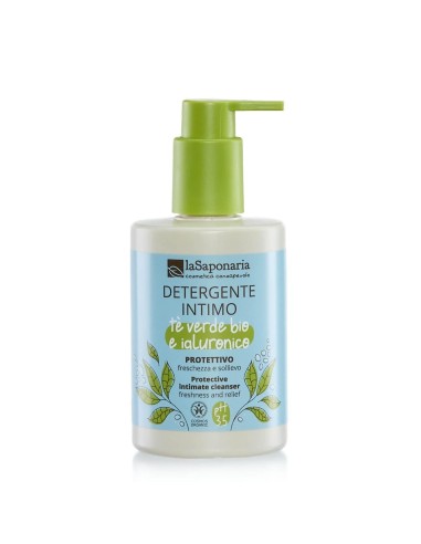 Detergente Intimo Tè Verde Bio e Ialuronico La Saponaria
