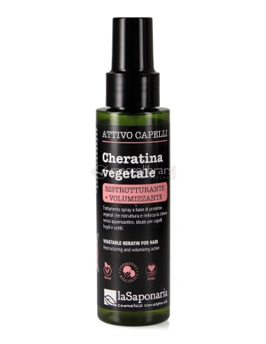 Cheratina Vegetale La Saponaria | Attivo Rinforzante Capelli