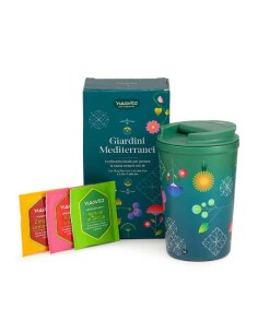 Neavita Giardini Mediterranei 6 Filtri | Tisane Bio con Mug Thermos