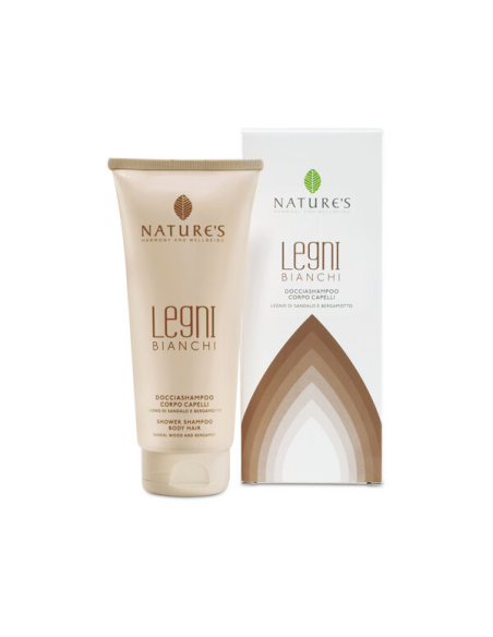 Docciashampoo Corpo Capelli Legni Bianchi - Detersione Delicata con Sa
